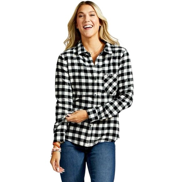 Peloton Flannel Shirt - Picture 1 of 7